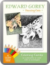 Edward Gorey Dancing Cats Coloring Cards