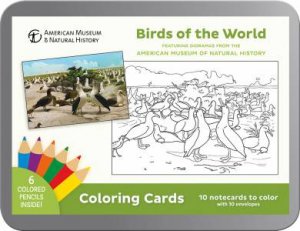 Birds Of The World Dioramas Coloring Cards by Various