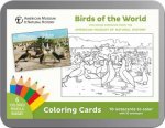 Birds Of The World Dioramas Coloring Cards
