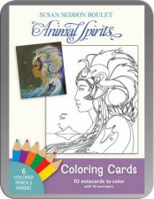Susan Seddon Boulet Animal Spirits Coloring Cards