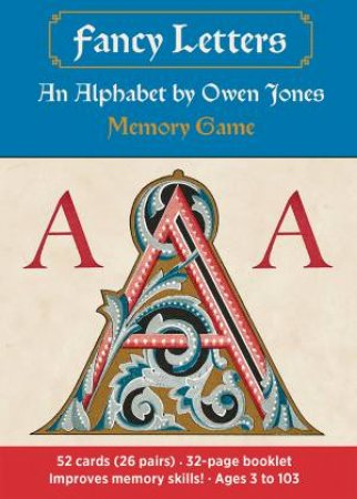 Fancy Letters: An Alphabet By Owen Jones Memory Game by Owen Jones