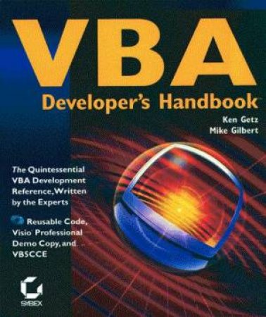 VBA Developer's Handbook by Ken Getz & Mike Gilbert
