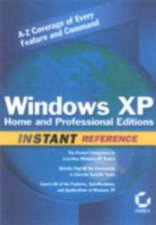 Windows XP Home  Professional Editions Instant Reference