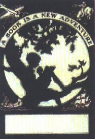 Heritage Bookplates: A Book Is A New Adventure by New Holland Publishers 