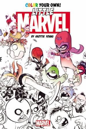 Color Your Own Little Marvels by Skottie Young