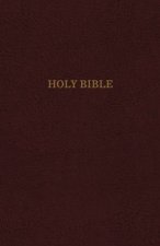 KJV Reference Bible Red Letter Edition Super Giant Print Burgundy