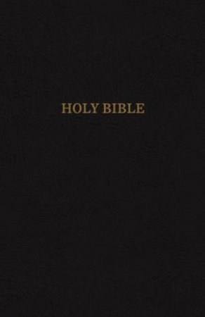 KJV Reference Bible Indexed Red Letter Edition [Super Giant Print, Black] by Thomas Nelson