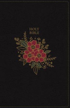 KJV Deluxe Reference Bible Indexed Red Letter Edition [Super Giant Print, Black] by Thomas Nelson