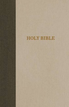 KJV Reference Bible Red Letter Edition [Super Giant Print, Green/Tan] by Thomas Nelson