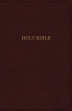 KJV Deluxe Thinline Reference Bible Indexed Red Letter Edition Burgundy