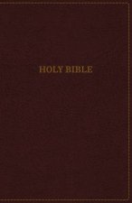 KJV Thinline Bible Standard Print Indexed Red Letter Edition Burgundy