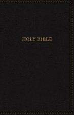 KJV Thinline Bible Large Print Indexed Red Letter Edition Black