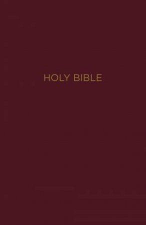 NKJV Reference Bible Indexed Red Letter Edition [Center-Column Giant Print, Burgundy] by Thomas Nelson