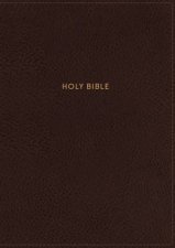 NKJV Deluxe Reference Bible Red Letter Edition CenterColumn Giant Print Brown