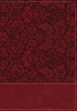 NKJV Wiersbe Study Bible Indexed Red Letter Edition Burgundy