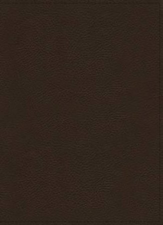 NKJV Wiersbe Study Bible Indexed Red Letter Edition [Brown] by Warren W. Wiersbe