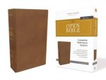 The KJV Open Bible Red Letter Edition Brown