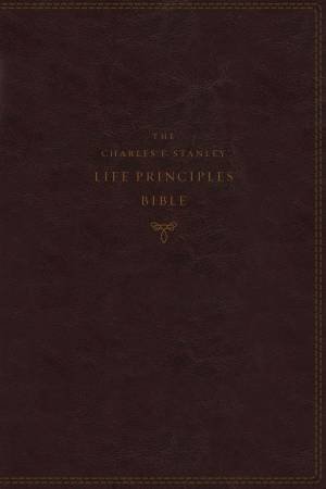 NKJV Charles F. Stanley Life Principles Bible, 2nd Ed. (Burgundy) by Charles F Stanley