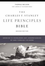 NASB Charles F Stanley Life Principles Bible 2nd Edition Hardcover Comfort Print Holy Bible