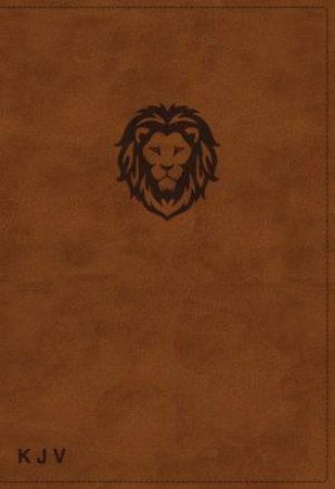 KJV Thinline Bible Youth Red Letter Edition [Brown] by Thomas Nelson
