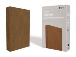 NET Bible Thinline Reference Brown Large Print