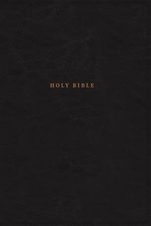 NKJV Classic Verse-By-Verse Center-Column Reference Bible Indexed Red Letter Edition (Black) by Thomas Nelson