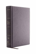 The NIV Open Bible Red Letter Edition Comfort Print Complete Reference System Grey