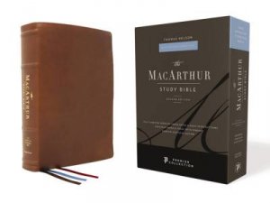 NASB MacArthur Study Bible, 2nd Edition, Premier Collection (Brown) by Thomas Nelson & John F. MacArthur