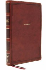 NKJV Thinline Bible Giant Print Thumb Indexed Red Letter Edition Brown