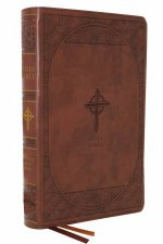 NABRE New American Bible Revised Edition Catholic Bible Large Print Edition Leathersoft Comfort Print Holy Bible Brown