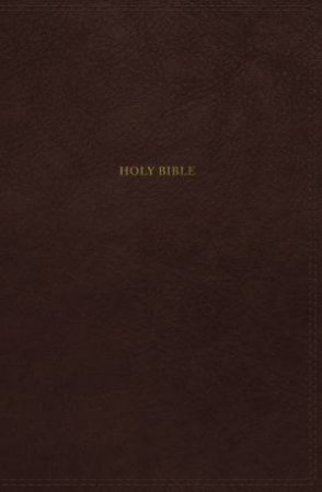 NKJV Thinline Bible Thumb Indexed Red Letter Edition (Brown) by Thomas Nelson