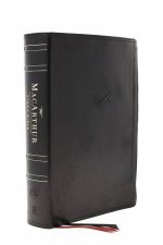 The ESV Macarthur Study Bible 2nd Edition Leathersoft Thumb Indexed Unleashing Gods Truth One Verse At A Time Black