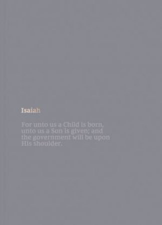 NKJV Bible Journal - Isaiah, Comfort Print: Holy Bible, New King James Version by Thomas Nelson
