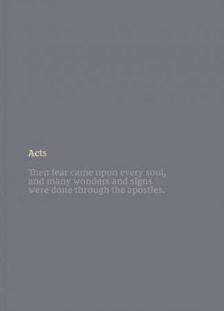 NKJV Bible Journal - Acts, Comfort Print: Holy Bible, New King James Version by Thomas Nelson