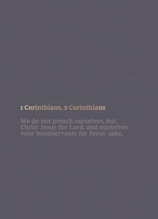 NKJV Bible Journal - 1-2 Corinthians, Comfort Print: Holy Bible, New King James Version by Thomas Nelson