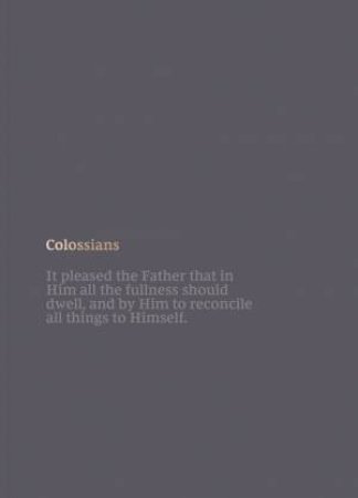 NKJV Bible Journal - Colossians, Comfort Print: Holy Bible, New King James Version by Thomas Nelson