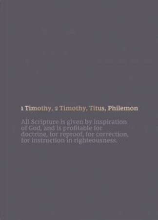 NKJV Bible Journal - 1-2 Timothy, Titus, Philemon, Comfort Print: Holy Bible, New King James Version by Thomas Nelson