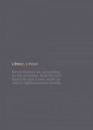 NKJV Bible Journal - 1-2 Peter, Comfort Print: Holy Bible, New King James Version by Thomas Nelson