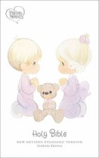 NRSVCE Precious Moments Bible Comfort Print Holy Bible White