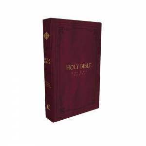 KJV Thinline Large Print Bible, Vintage Series, Red Letter, Comfort Print: Holy Bible, King James Version [Burgundy] by Thomas Nelson