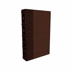 KJV Large Print Verse-By-Verse Reference Bible, Maclaren Series, ComfortPrint: Holy Bible, King James Version [Brown] by Thomas Nelson