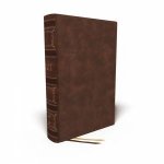 NKJV SingleColumn WideMargin Reference Bible Red Letter Edition Brown