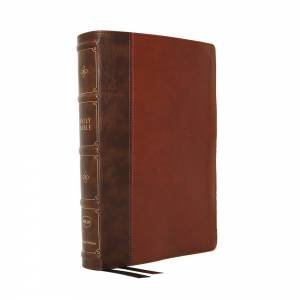 NKJV Compact Bible Maclaren Series (Brown) by Thomas Nelson