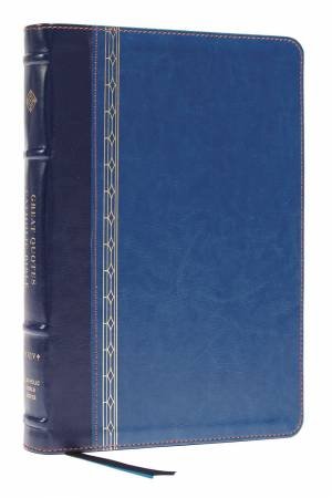 NRSVCE Great Quotes Catholic Bible Comfort Print: Holy Bible (Blue) by Catholic Bible Press