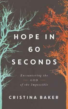 Hope In 60 Seconds: Encountering The God Of The Impossible by Cristina Baker