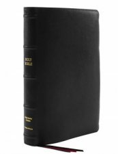 KJV Thinline Bible Premier Collection Thumb Indexed Comfort Print Large Print Red Letter Black