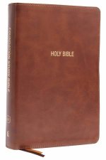 KJV Foundation Study Bible Large Print Red Letter Thumb Indexed Comfort Print Brown