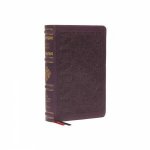 NKJV Personal Size Reference Bible Sovereign Collection Red Letter Thumb Indexed Comfort Print Purple