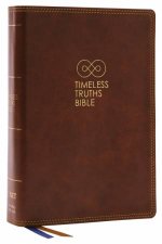 Timeless Truths Bible One faith Handed down For all the saints NETComfort Print brown
