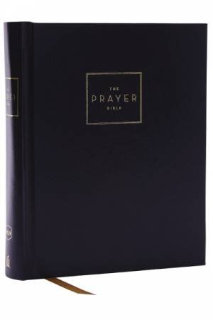 NKJV, The Prayer Bible, Hardcover, Red Letter, Comfort Print by Thomas Nelson